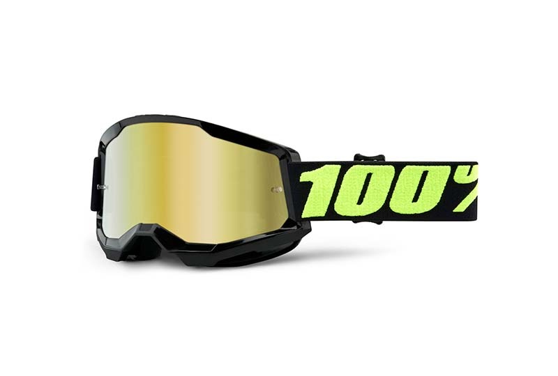 [100%] 스트라타2 고글 업솔 - 미러 골드 렌즈