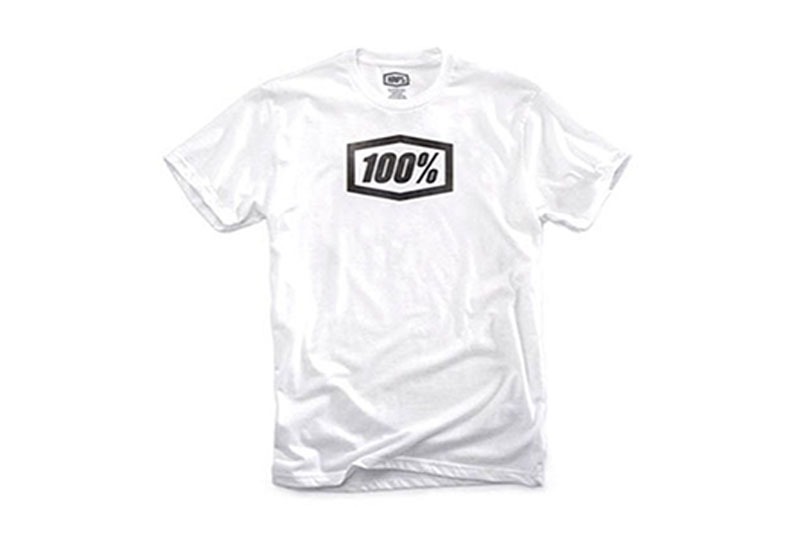 [100%] 백퍼센트 에센셜 티셔츠 (화이트)