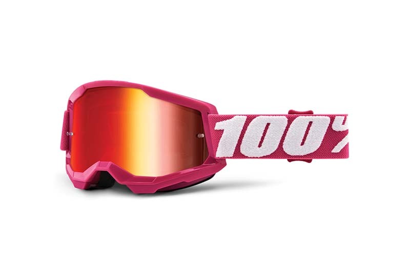[100%] 스트라타2 고글 플레처 - 미러 레드 렌즈