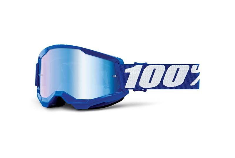 [100%] 스트라타2 고글 블루 - 미러 블루 렌즈