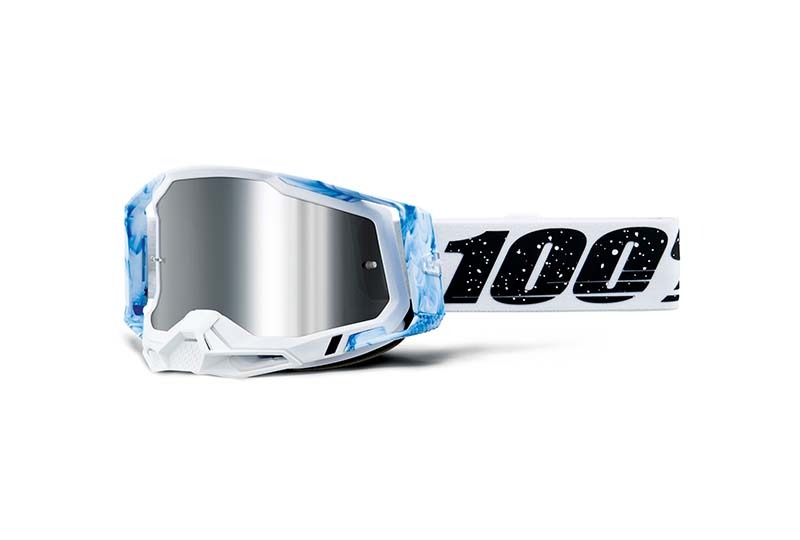 [100%] 레이스크래프트 2 고글, 믹소 - 미러 실버 플래시 렌즈