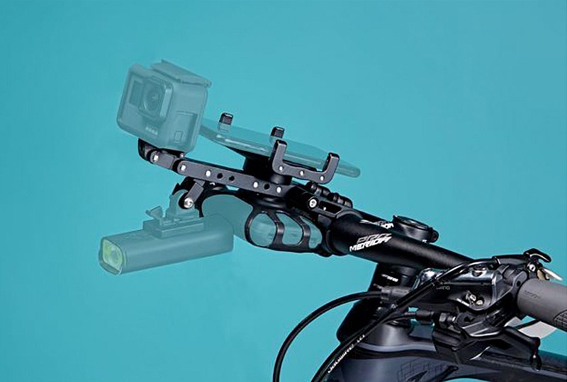 [오픈라이더] M4 자전거 고프로 가민 휴대폰 멀티거치대